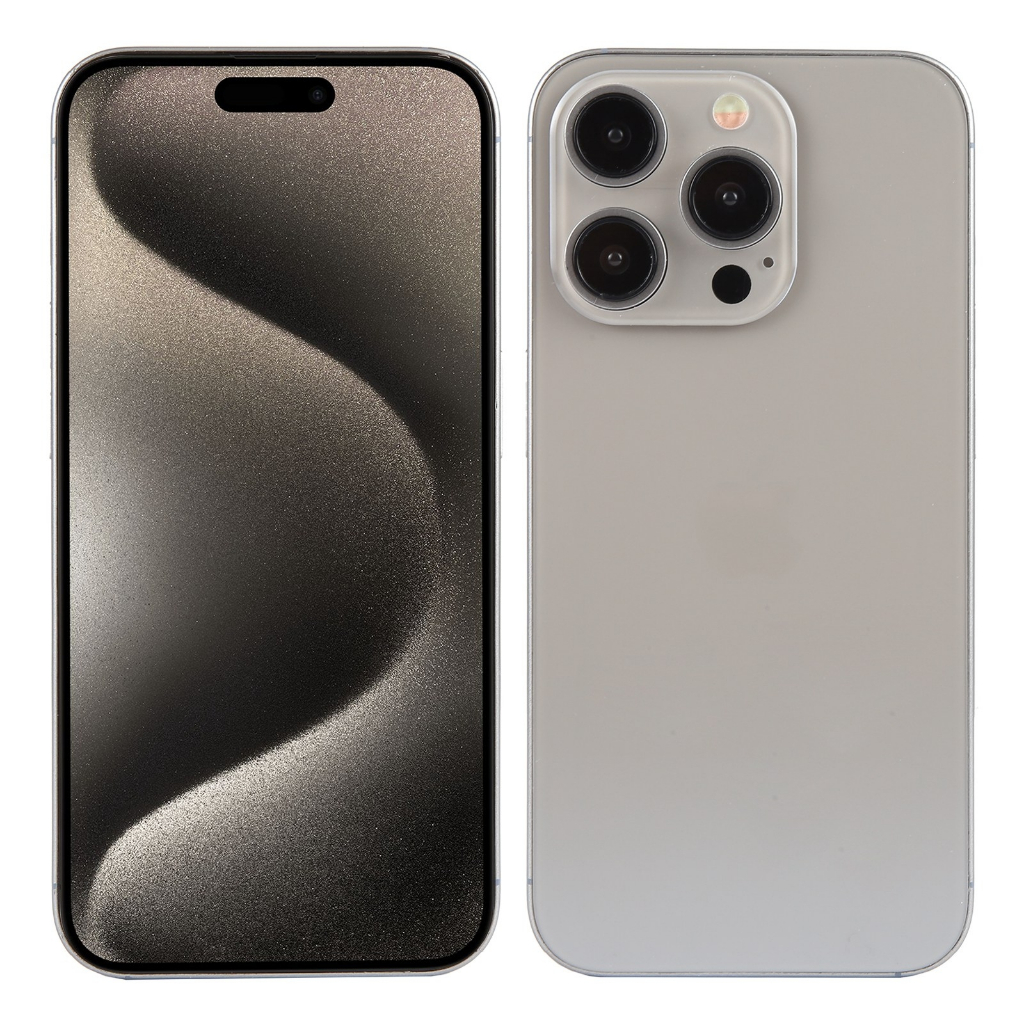 Para O iPhone 15 Pro & Max Case Preto Colorido Tela Preta Não Trabalhadora Modelo De Brinquedo De Falsa