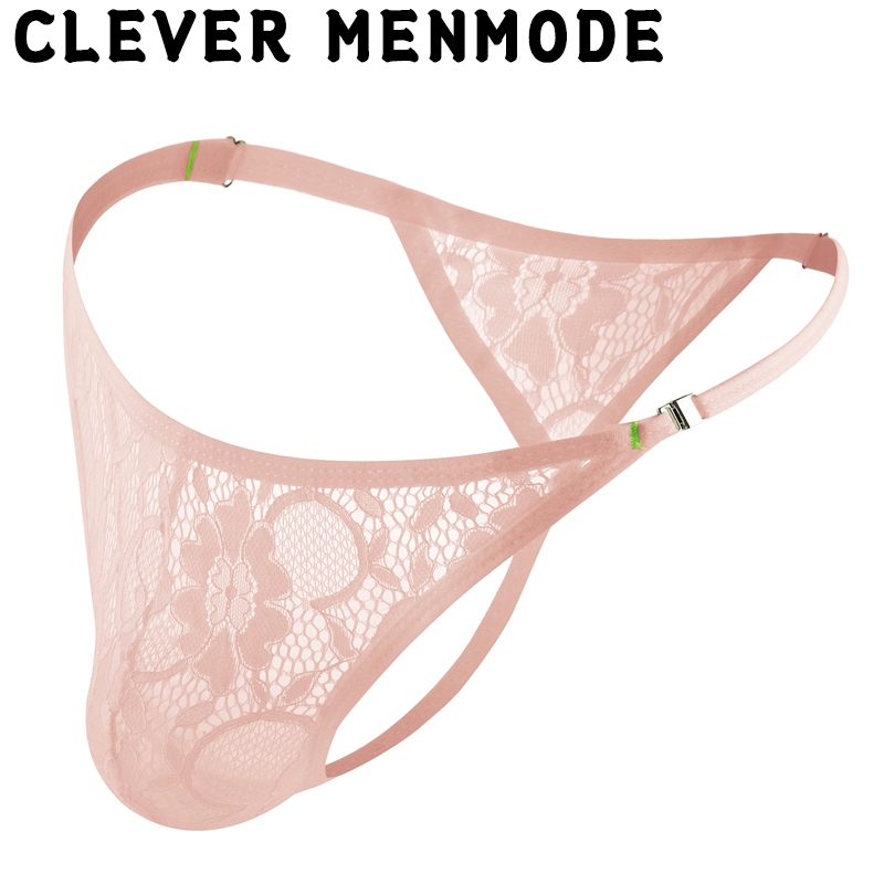 Roupas Íntimas Masculinas Ultra Finas Tangas Transparentes Com Alça Ajustável Mini Calcinha Respirável