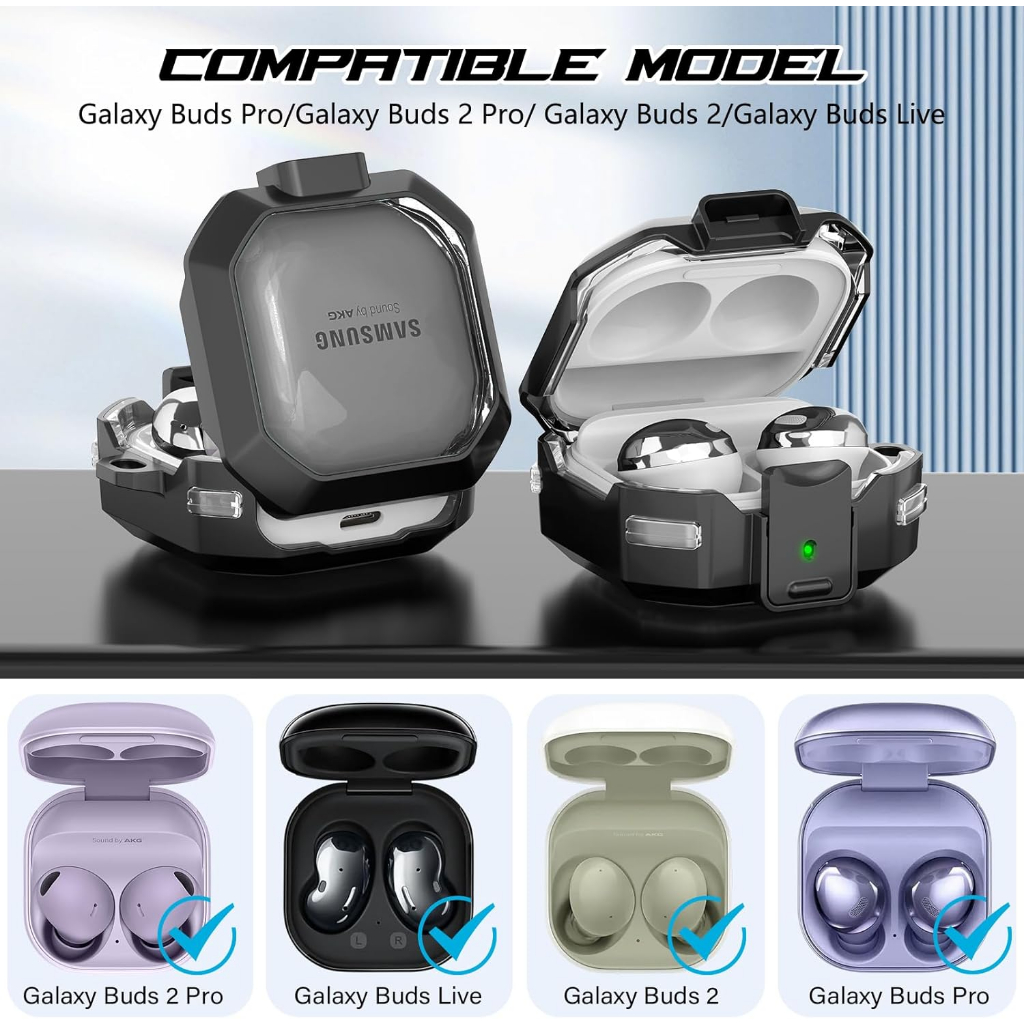 2023novo Para Galaxy Buds 2Pro/Pro/2 Live Case Acessórios 2023novo Para Galaxy Buds 2Pro/Pro/2 Live Case Acessórios