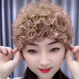 Chapéu Feminino Chapéu de Renda Chapéu de Renda Capa de Cabelo