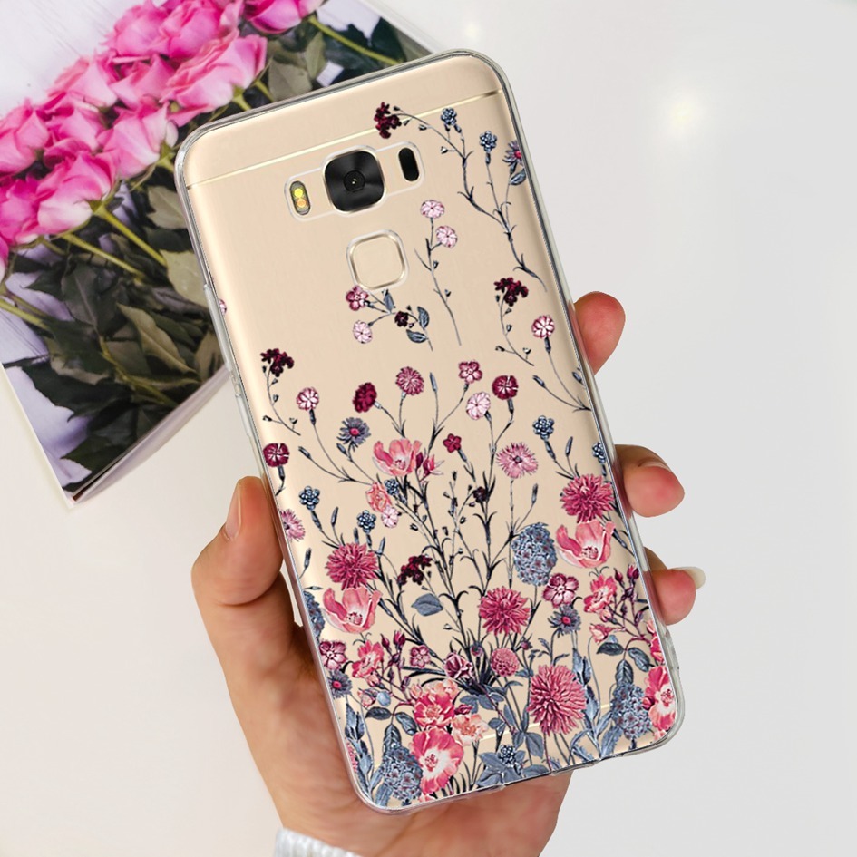 デコ Para Asus ZenFone 3 Max ZC553KL Capa Popular De Silicone À Prova