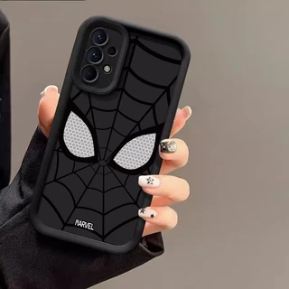 Estojo De Silicone Para Homem Aranha Samsung A04 A04S A14 A24 A34 A54 A13 A23 A33 A53 A73 Macio Telefone Requintado