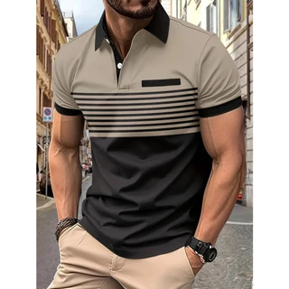 2024 Summer New Style Pólo Casual masculino estilo Pólo Casual estilo quente