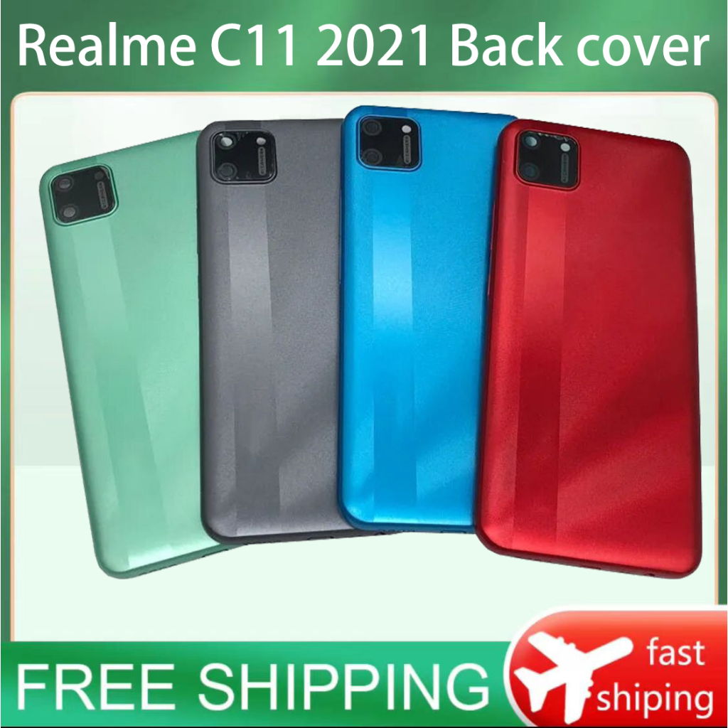FMPCUON Cover Portafoglio Per Realme C11 2021/C20/C21 - Flip In Pelle PU Con 9 Slot, Chiusura Magnetica E Supporto, Verde
