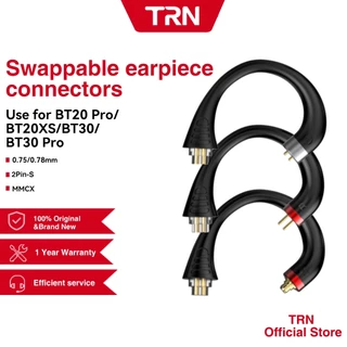 TRN BT20 Pro Cabo De Atualização Dedicado Substituível 0,75/0,78/2PIN S/MMCX Para MT1 Conch Zsn X Edx AK6