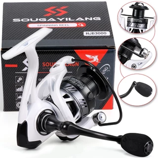 Sougayilang 11 + 1BB Carretel De Pesca Relação De Engrenagem De Alta Velocidade 5.2 : 1 Série 2000/3000/5000 Alça Eva Su em Oferta na Shopee