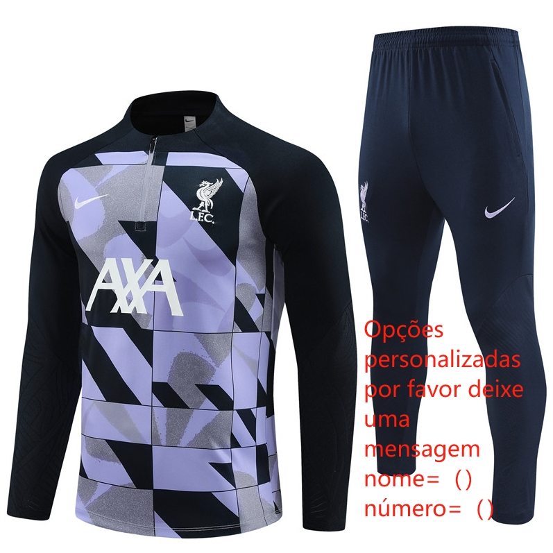 Conjunto Esportivo Agasalho 2023 Calça E Blusa Unissex Barça em