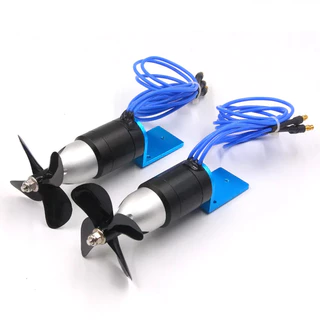 24V 2.4KG Impulsor Subaquático 2838 350KV Conjunto De Hélices De Motor Sem Escovas À Prova D'água CW CCW Para De Acionamento De Energia RC Boat/ROVRobot
