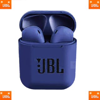 Fone De Ouvido Sem Fio Bluetooth 5.0 i12 TWS Macaron Com Microfone Para iPhone Android