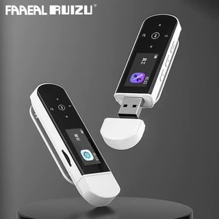 RUIZU X69 Leitor De Música MP3 Digital Portátil Sem Memória Embutida Unidade Flash USB Tela LCD FM Suporte A Pedômetro Cartão TF Metal Shell Bluetooth Walkman