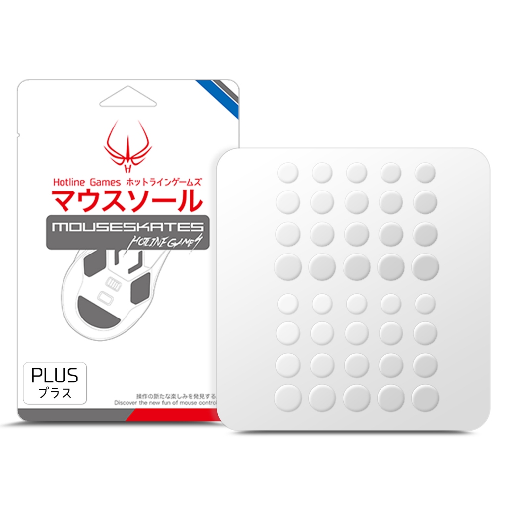 Hotline Games 3.0 Plus Universal DIY Dots Rounded Curved Edges Patins De Rato Para Substituição De Pés Jogos
