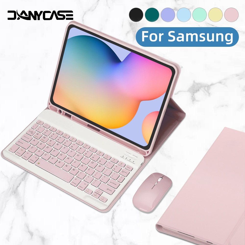Capa Para Tablet DANYCASE Com Teclado E Mouse Samsung Galaxy Tab S10 ...