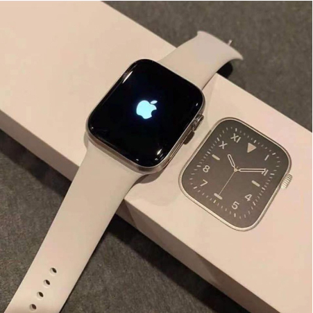 1 : 1 Apple Watch Series 9 Com Logotipo Boot Pk Iwo 15 Pro/Moda Rotativa/Número De Série/Call Blue/Smartwatch