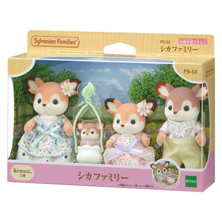 Família De Cervos Silvânicas Novas Famílias Boneca De Brinquedos Infantis Da Floresta De Animais A De Quatro
