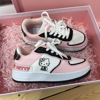 Tênis Hello Kitty Sneakers Feminino Estilo Outono Japonês
