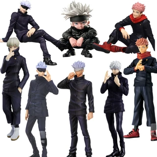 Figura De Ação Jujutsu Kaisen Gojo Satoru Yuji Itadori Modelo Ornamentos Boneca De Brinquedos