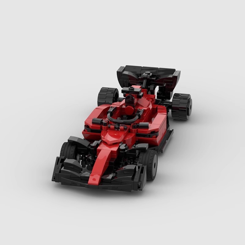 【 Formula F1 Carro De Corrida 】 building Blocos Modelo Brinquedos Para Crianças 297PCS Tijolos MOC De Construção Compatíveis Com O Conjunto LEGO-106267 De 8 Grades