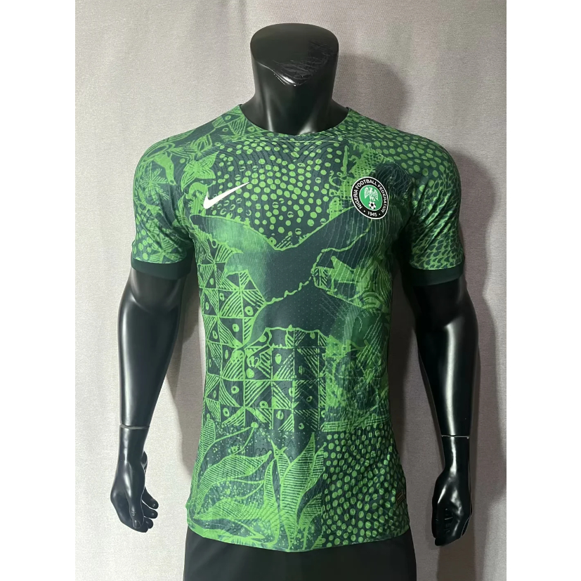 2324 Nigeria Green Player Edition Camiseta De Futebol