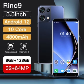 Celular Telefone Rino9 Pro 8+128GB Celular Barato Smartphone Dual Sim Cartão