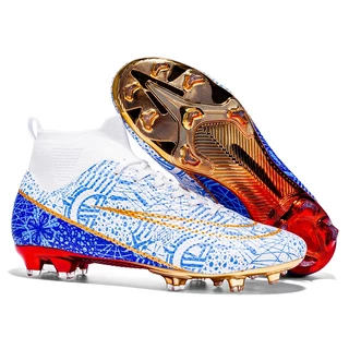 Copa Do Mundo De Alta Qualidade Chuteira Campo CR7 Botas De Futebol FG Sapatos De Treinamento Sem Escorregamento Europa Tamanho 33-46