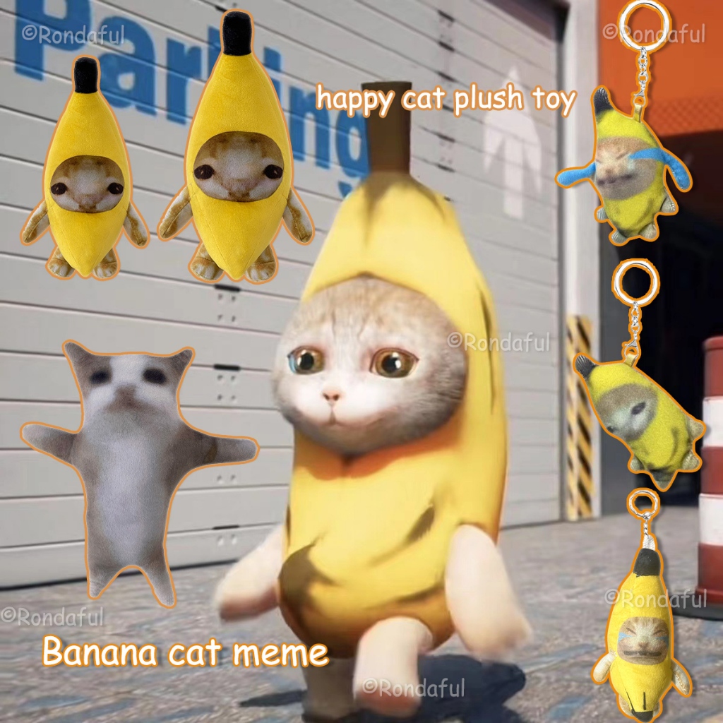 Banana cat best sale plush gamestop