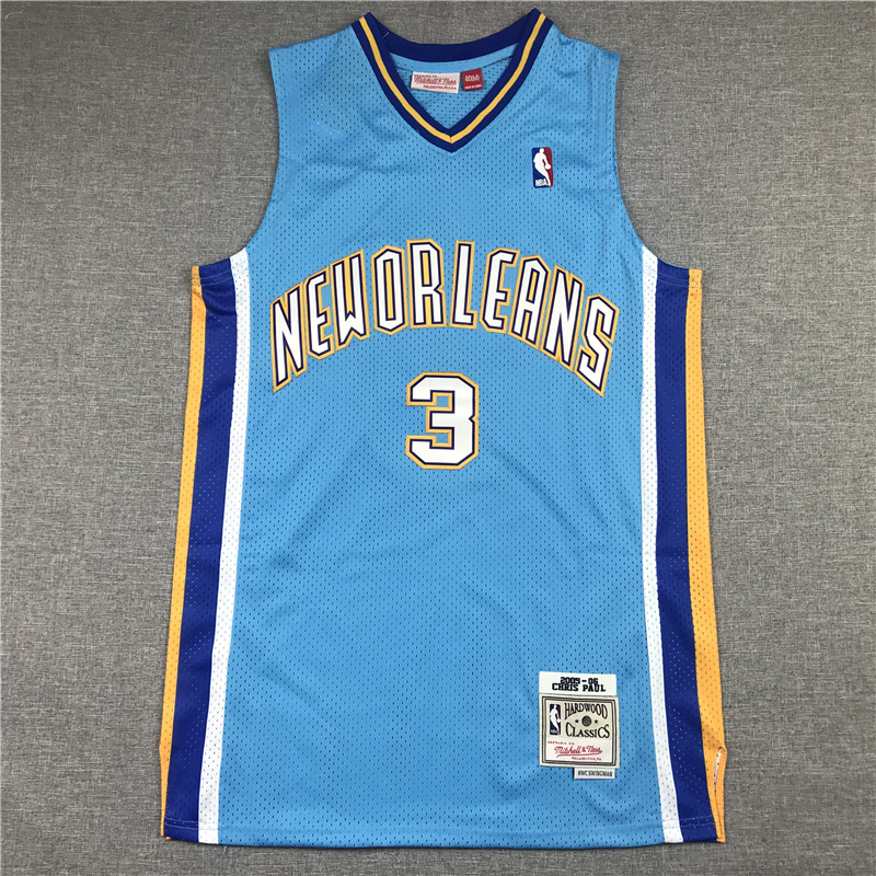 Camiseta Basquetebol Da NBA New Orleans Hornets Chris Paul CP3 Jersey