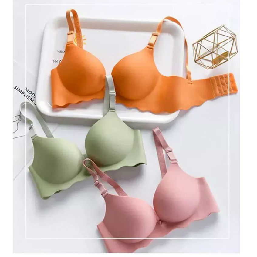 Sexy Super Push Up Bra Full Cup Breathable Top Shockproof Cross