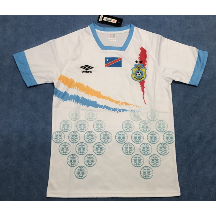 Camisa De Futebol Congo | Premium Respirável Secagem Rápida