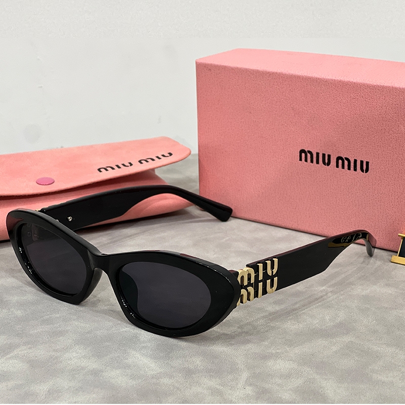 MIU Nova Tendência Óculos De Sol De Luxo Da Marca UV400 6149