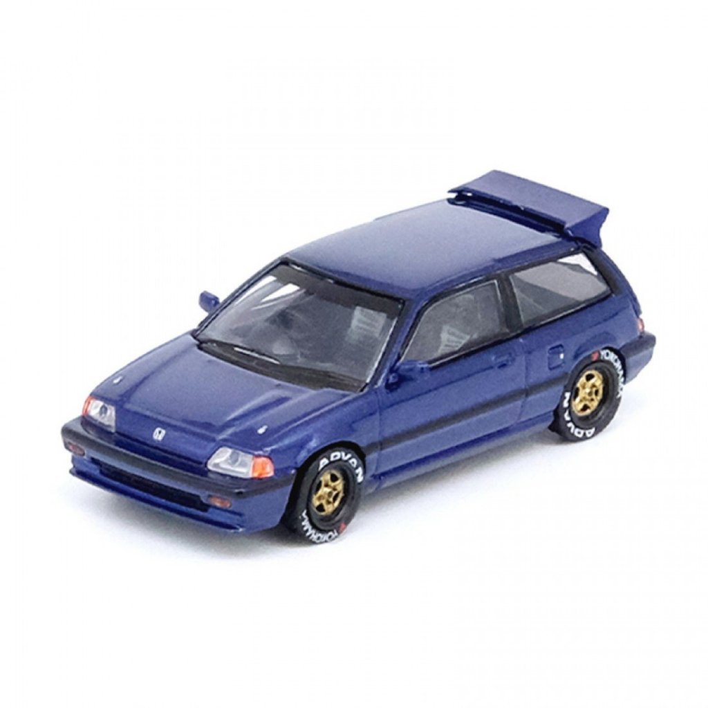ミニカー INNO64 1/64 Honda Civic Si E-AT #95 Inno64 IN64-EAT-DB 1/64 HONDA CIVIC SI E-AT Escala Azul Escuro