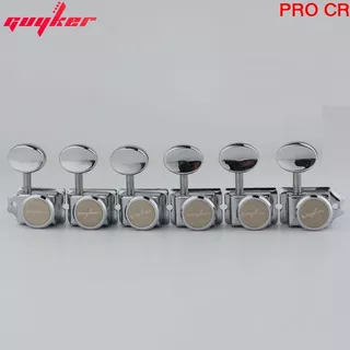 GUYKER Vintage Chrome/Nickel/Gold/BRonze 1 : 15 Sintonizadores De Cordas De Trava Cabeças De Guitarra Elétrica Para Acessórios ST TL