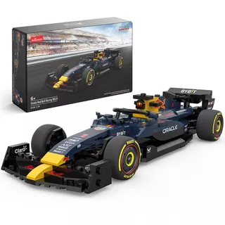 RASTAR 1 : 24 Oracle Red Bull F1 RB19 Race Car Model Building Blocks Fórmula 1 Conjunto De Construção De Carros Esportivos Colecionáveis Com 333 Pcs Bricks Gifts for Kids