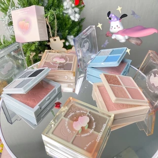 Dois Painéis De Quatro Camadas , Pares De Cores GOGO TALES Amoy Likes Blush Eyeshadow Paleta WODWOD Gogotales WODW01 GT426 GOGO132