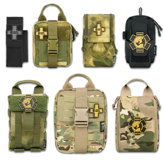 Rhino Rescue IFAK Pouch APH Kit De Primeiros Socorros Saco Tático Vazio Para Caminhadas De Camping