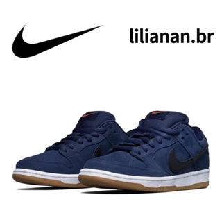 6.6 NK Estoque Pronto NK DUNK Todos os pares de sapatos esportivos casuais de borracha crua azul de baixo nível INS Sapatos de Skate Trendy de venda a quente