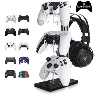 Suporte Para Fone De Ouvido De 3 Camadas Controle De Jogos Acrílico PS5/PS4/ps3/ps2/switch pro/xbox Acessórios