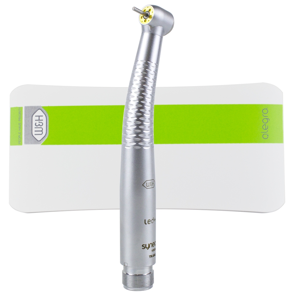 5 Fontes De Luz LED , 5 Furos De Água , Cabo Dentário Padrão Com Botão De Cabeça turbo De Alta Velocidade W & H