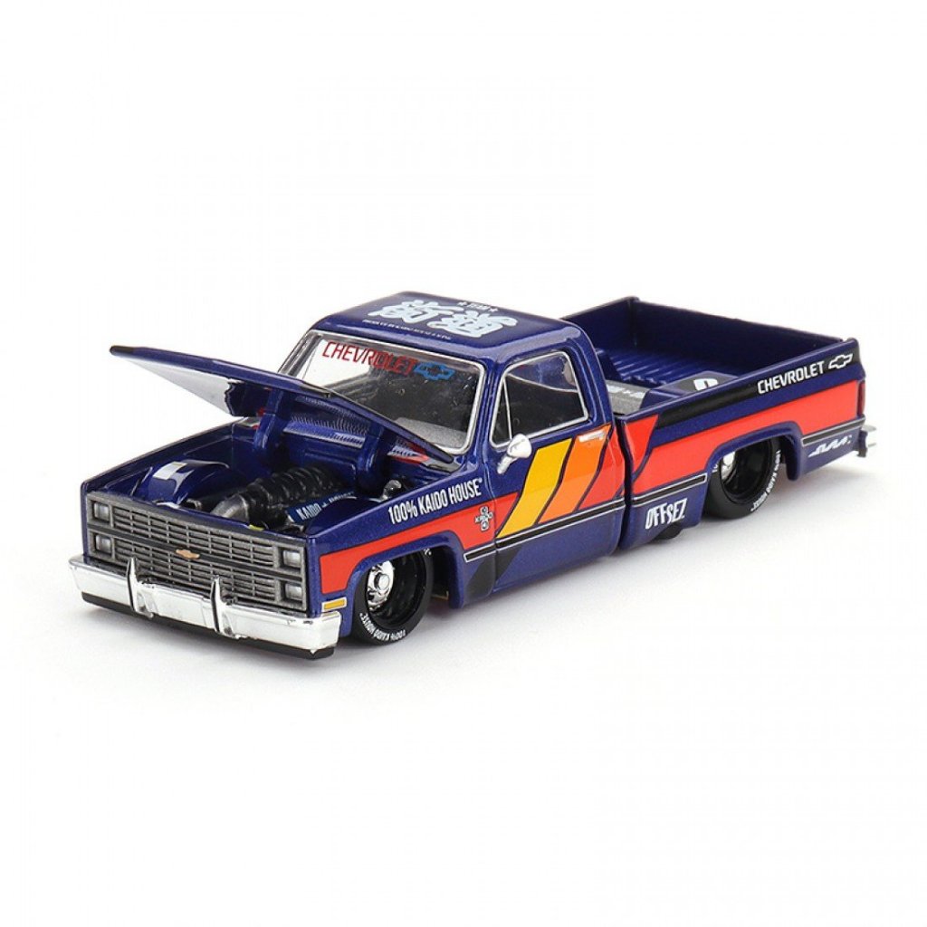 Mini GT KHMG099 1/64 CHEVROLET SILVERADO KAIDO Trabalhos V2 Escala