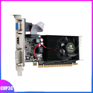 GT730 2GB DDR3 Placa Gráfica Para Jogos De Computador De Alto Desempenho Com Ventilador De Resfriamento Cartão De Memória De Vídeo De Baixo Ruído