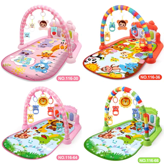 Tapete Infantil Com Pedal De Música Piano Para Bebê