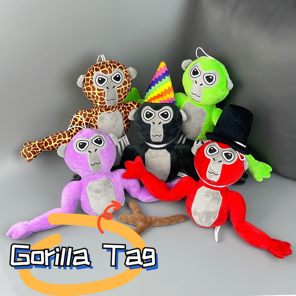 Gorilla Tag Monkey plush toy Presentes Populares Para Crianças | Shopee ...