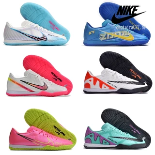 Sapatos De Futebol Tênis De Futsal Chuteira Masculino De Couro XV Academia IC Indoor Quadra Salão Botas Society Branco Azul Rosa Preto Cinza Original