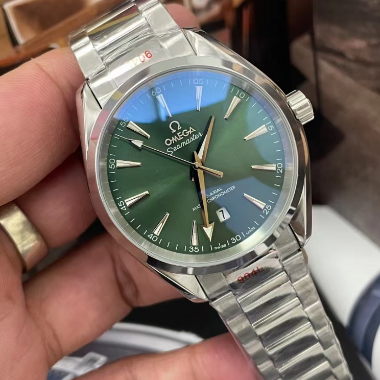 Relógio Mecânico Automático Og Marca Round Silver Case Watch Calendário Único Tourbillon Design