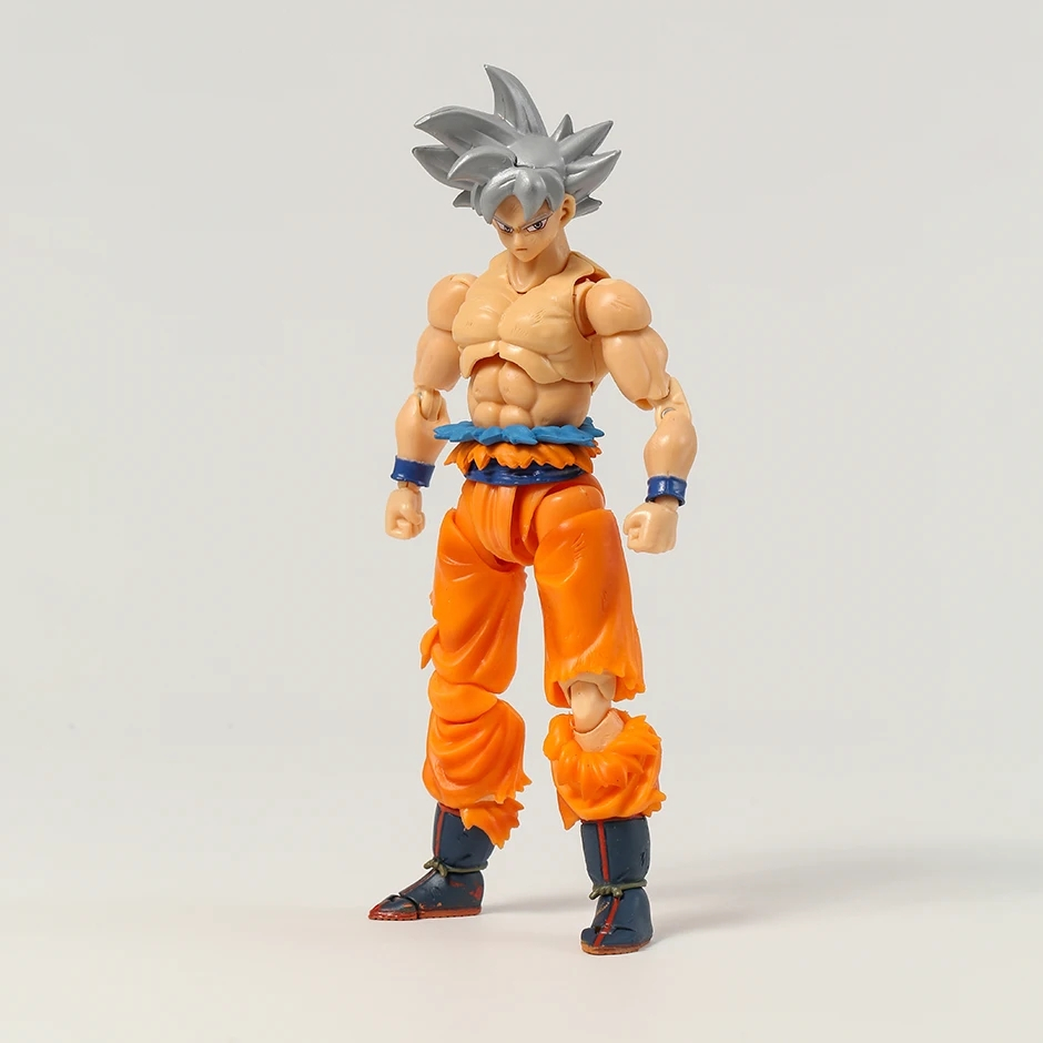 Articulado 16cm Dragon Ball SHF Goku blue PVC action figure boneco
