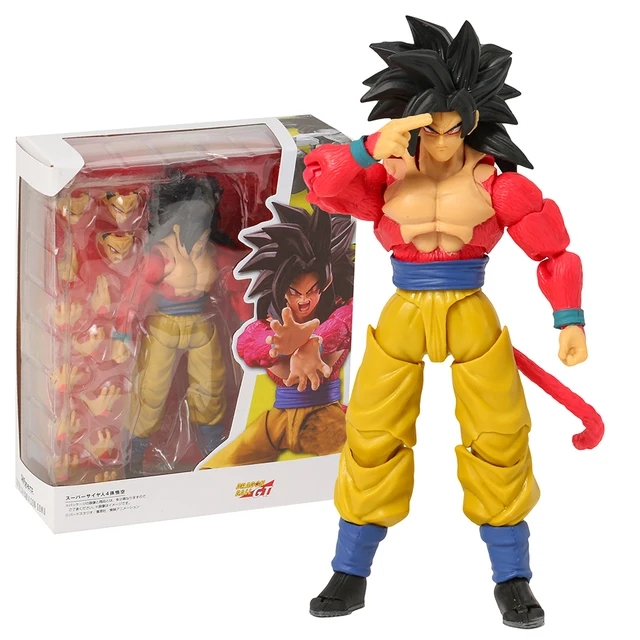Articulado 16cm Dragon Ball SHF Goku blue PVC action figure boneco