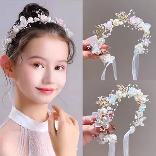 Grampos De Cabelo Coreanos Únicos , Guirlandas De Noiva , Tiaras , Acessórios Para Mulheres