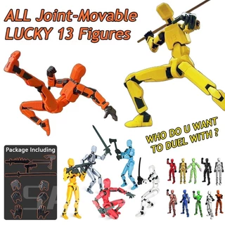 Lucky13 Figura De Ação Titan T13 3D Impresso Multi-Jointed Móvel Nova 13 Dummy Toy