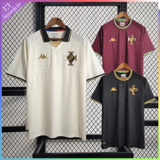Camisa Vasco 2022 Bege De Futebol Preta