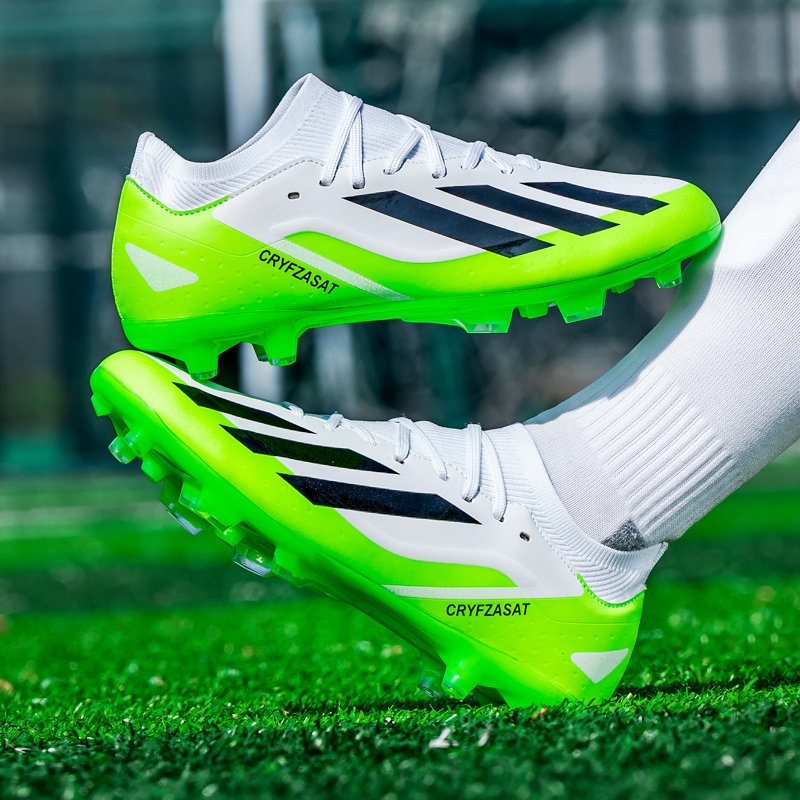 New soccer shoes High quality futsal outdoor non-slip shock-absorbing AG FG men's soccer shoes