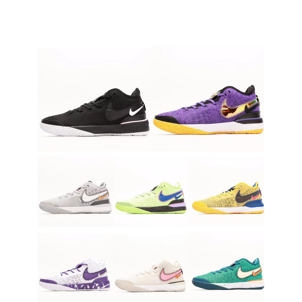 [Multi-Color Choice 1] LEBRON NXXT GEN Flying Knit Sapatos de Basquetebol Masculino de Malha Baixa